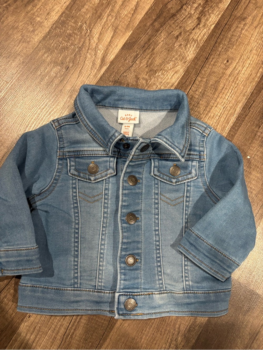 Cat & Jack Blue Denim Trucker Jacket for Kids